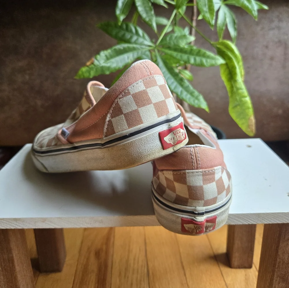Vans Slip-On Checkered Sneakers - Picture 2 of 5